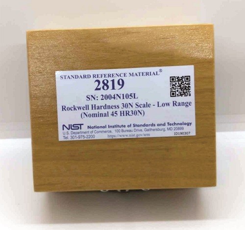 SRM 2819 - 洛氏硬度30N刻度-低量程(标称45 HR30N)