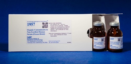 SRM 1957 - 非强化人血清中的有机污染物(冻干)