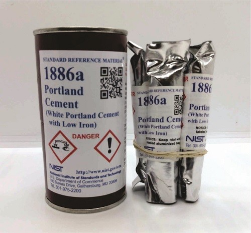SRM 1886a - 硅酸盐水泥(含低铁的白硅酸盐水泥) 标准品