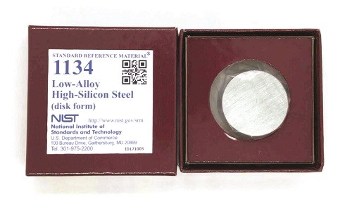 SRM 1134 - 低合金高硅钢(圆盘形)标准品