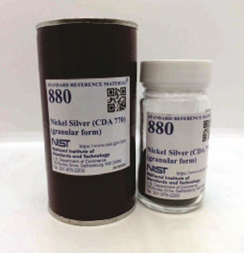 SRM 880 - 镍银(CDA 770)(粒状)标准品