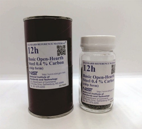 SRM 12h - 碱性开敞式钢，0.4%碳标准品